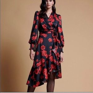 Rachel Parcell Black and Red Dress